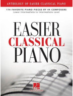 Anthology Of Easier Classical Piano: 174 Favorite Piano Pieces By 44 Composers (noty na sólo klavír)