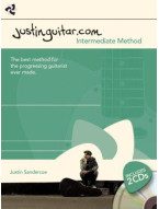 The Justinguitar.com Intermediate Method (texty písní, akordy na kytaru) (+audio)