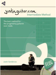 The Justinguitar.com Intermediate Method (texty písní, akordy na kytaru) (+audio)