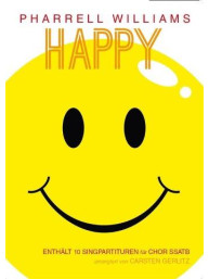 Pharrell Williams: Happy - SSATB (noty na sborový zpěv)