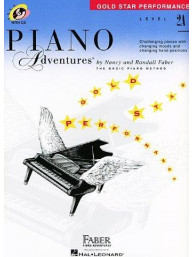 Piano Adventures: Level 2A - Gold Star Performance (noty na sólo klavír) (+audio)