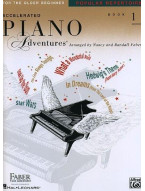 Accelerated Piano Adventures for the Older Beginner: Book 1 - Popular Repertoire (noty na sólo klavír)