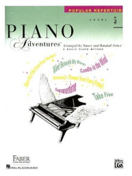 Piano Adventures: Level 5 - Popular Repertoire Book (noty na sólo klavír)