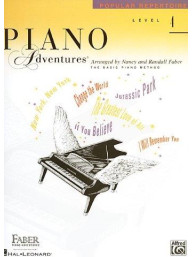 Piano Adventures: Level 4 - Popular Repertoire Book (noty na sólo klavír)