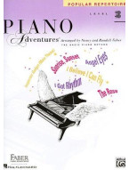 Piano Adventures: Level 3B - Popular Repertoire Book (noty na sólo klavír)
