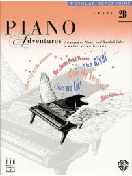 Piano Adventures: Level 2B - Popular Repertoire Book (noty na sólo klavír)