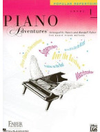 Piano Adventures: Level 1 - Popular Repertoire Book (noty na sólo klavír)