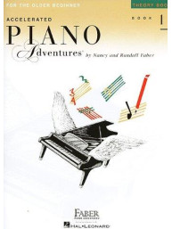 Accelerated Piano Adventures for the Older Beginner - Theory Book 1 (noty na sólo klavír)