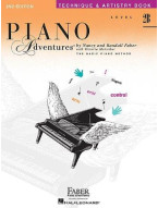 Piano Adventures: Level 2B - Technique And Artistry Book (2nd Edition) (noty na sólo klavír)