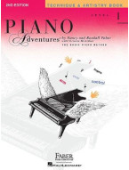 Piano Adventures: Level 1 - Technique & Artistry Book (2nd Edition) (noty na sólo klavír)