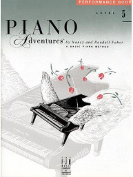 Piano Adventures: Level 5 - Performance Book (noty na sólo klavír)