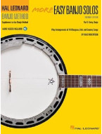 More Easy Banjo Solos: 2nd Edition - For 5-String Banjo (tabulatury na banjo) (+audio)