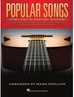 Popular Songs For Easy Classical Guitar (snadné noty, tabulatury na kytaru)