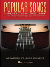 Popular Songs For Easy Classical Guitar (snadné noty, tabulatury na kytaru)