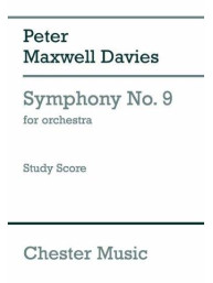Peter Maxwell Davies: Symphony No. 9 (Study Score) (noty, partitura)