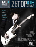 Tab+: 25 Top Blues Songs – Tab. Tone. Technique. (noty, tabulatury na kytaru)