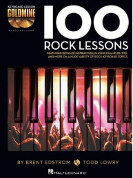 Keyboard Lesson Goldmine: 100 Rock Lessons (noty na keyboard) (+audio)