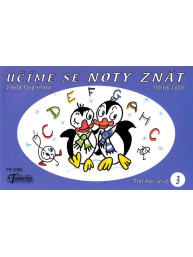 Martin Vozar: Učíme se noty znát – pracovní sešit 3