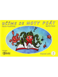 Martin Vozar: Učíme se noty psát – pracovní sešit 2