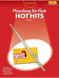 Guest Spot: Hot Hits - Flute (noty na příčnou flétnu) (+audio)