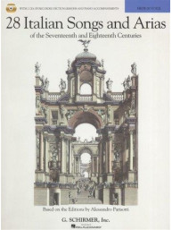28 Italian Songs And Arias Of The 17th And 18th Centuries - Medium Voice (noty na zpěv, střední hlas, klavír) (+audio)