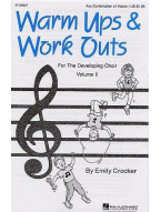 Warm-Ups And Work-Outs For The Developing Choir Volume 2 (noty na zpěv, klavír) - SADA 5 ks