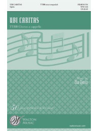 Ola Gjeilo: Ubi Caritas (TTBB) (noty na sborový zpěv) - SADA 5 ks