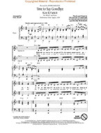Andrea Bocelli/Sarah Brightman: Time to Say Goodbye (Con Te Partiro) - SSAA (noty na sborový zpěv) - SADA 5 ks