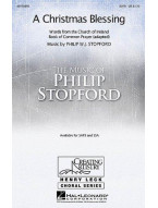 Philip Stopford: A Christmas Blessing (SSA) (noty na sborový zpěv, klavír, varhany) - SADA 5 ks