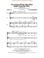 Richard Rodgers/Oscar Hammerstein: I'm Gonna Wash That Man Right Outa My Hair (SSA) (noty na sborový zpěv, klavír) - SADA 5 ks