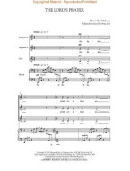 Albert Hay Malotte: The Lord's Prayer (SSA) (noty na sborový zpěv, klavír) - SADA 5 ks