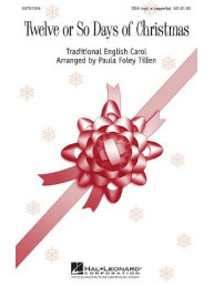 Twelve Or So Days of Christmas (SSA) (noty na sborový zpěv, klavír) - SADA 5 ks
