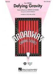 Stephen Schwartz: Defying Gravity (Wicked) (SSA) (noty na sborový zpěv, klavír) - SADA 5 ks