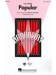 Stephen Schwartz: Popular (Wicked) (SSA) (noty na sborový zpěv, klavír) - SADA 5 ks