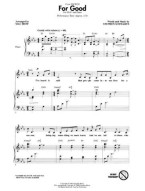 Stephen Schwartz: For Good (Wicked) (SSA) (noty na sborový zpěv, klavír) - SADA 5 ks