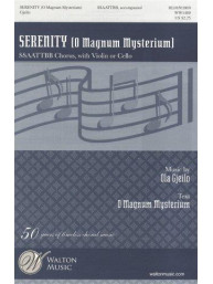 Ola Gjeilo: Serenity (O Magnum Mysterium) (SATB) (noty na sborový zpěv, housle, violoncello) - SADA 5 ks