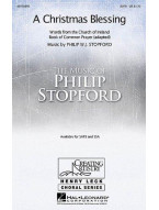 Philip Stopford: A Christmas Blessing (SATB) (noty na sborový zpěv, klavír, varhany) - SADA 5 ks