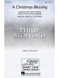 Philip Stopford: A Christmas Blessing (SATB) (noty na sborový zpěv, klavír, varhany) - SADA 5 ks