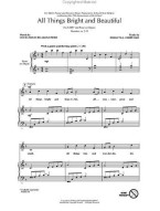 Philip Stopford/Cecil Frances Alexander: All Things Bright And Beautiful (SATB) (noty na sborový zpěv, varhany, klavír) - SADA 5 ks