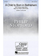 Philip Stopford: A Child Is Born In Bethlehem (SATB) (noty na sborový zpěv, varhany) - SADA 5 ks