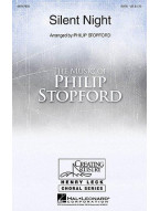 Philip Stopford: Silent Night - SATB (noty na sborový zpěv, příčnou flétnu, klavír) - SADA 5 ks