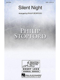 Philip Stopford: Silent Night - SATB (noty na sborový zpěv, příčnou flétnu, klavír) - SADA 5 ks