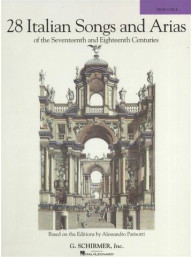 28 Italian Songs And Arias Of The 17th And 18th Centuries - High Voice (Book Only) (noty na zpěv, vysoký hlas, klavír)