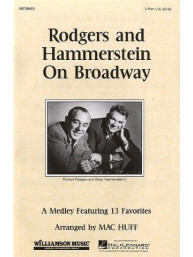 Rodgers And Hammerstein On Broadway (2-Part) (noty na dvojhlasý zpěv, klavír) - SADA 5 ks