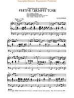 David German: Festive Trumpet Tune - Organ or Organ/Bb Trumpet (noty na varhany, Bb trubku)