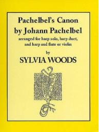 Johann Pachelbel: Pachelbel's Canon (noty na harfu, příčnou flétnu, housle)