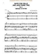 Claude Bolling: Suite For Cello And Jazz Piano Trio (noty na violoncello, klavír)