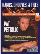 Pat Petrillo: Hands, Grooves And Fills (noty na bicí) (+DVD)