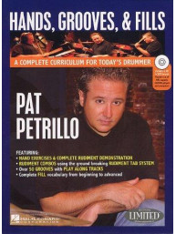 Pat Petrillo: Hands, Grooves And Fills (noty na bicí) (+DVD)