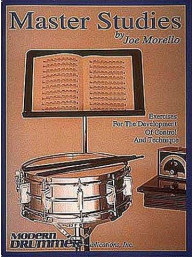 Master Studies: Exercises For Development Of Control And Technique (noty na bicí)